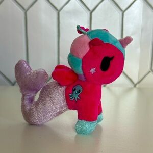 Tokidoki Mermicorno plush bag charm Neon Star